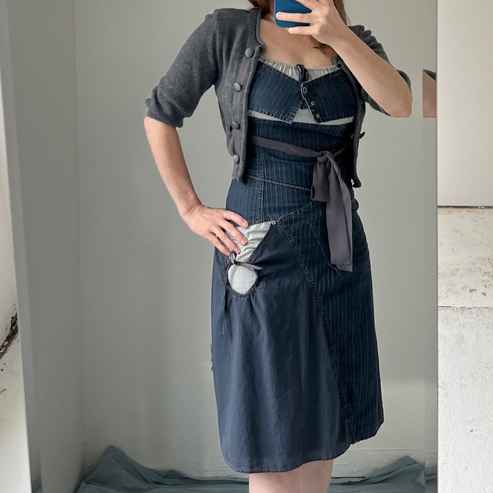 Eva Kayan Dress and Sweater set